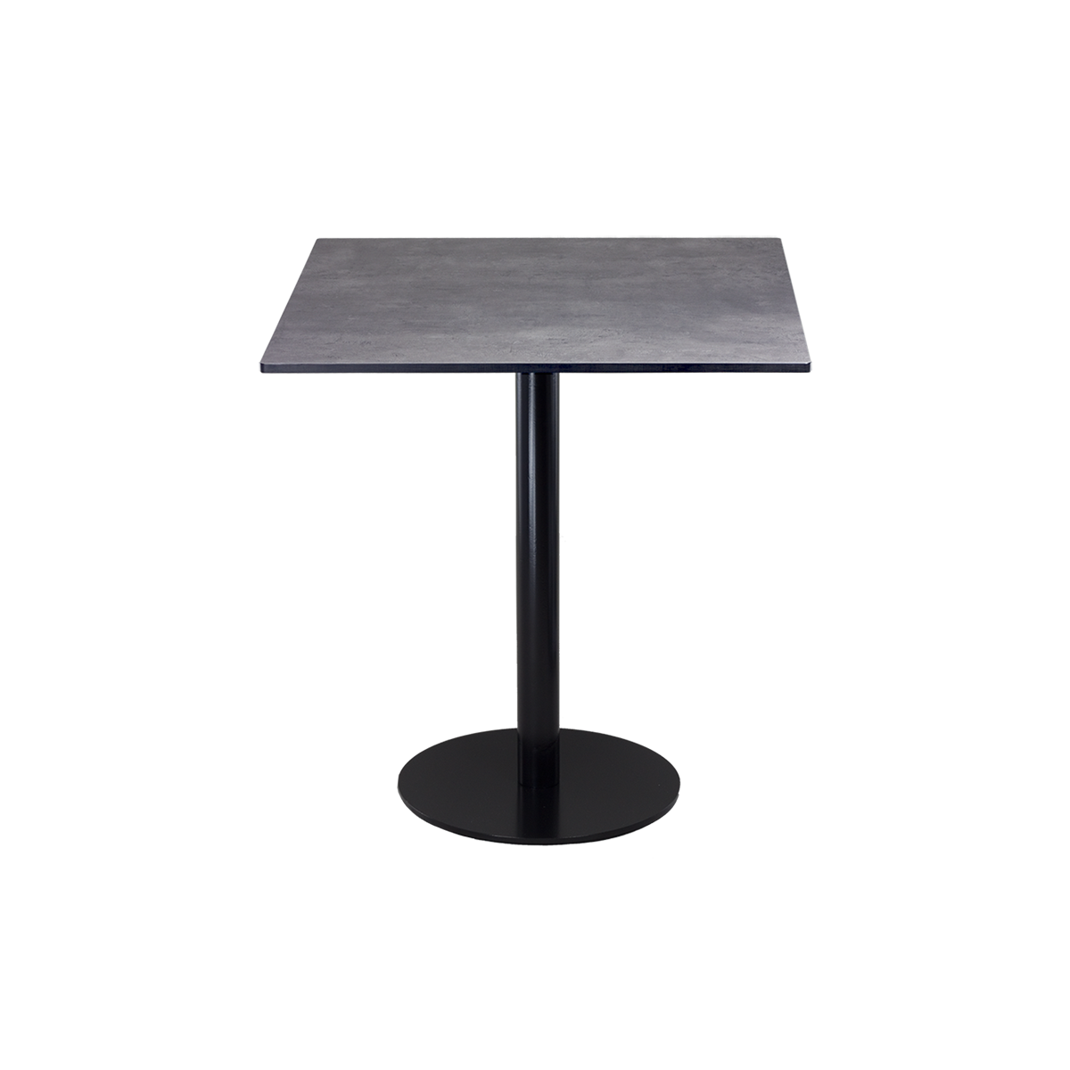 dieeventausstatter Sitztisch Modern black&white Platte outdoor Beton eckig