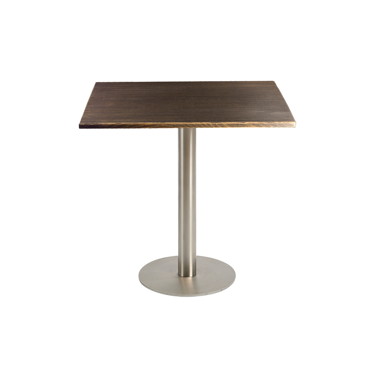 dieeventausstatter Sitztisch Modern Platte Altholz eckig