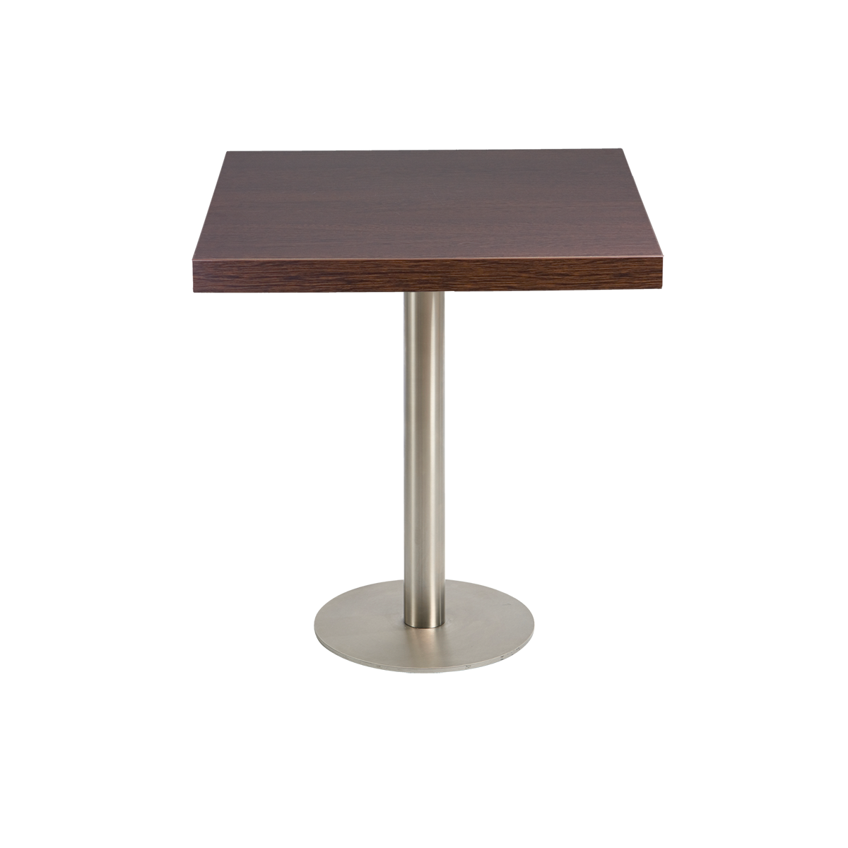 dieeventausstatter Sitztisch Modern Platte braun eckig