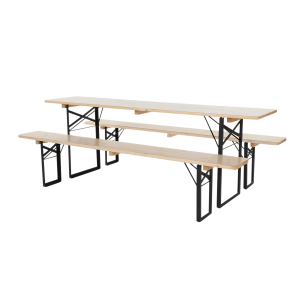 Bierzeltgarnitur 220x50 cm