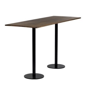 Stehtisch "Edition black" Industrieholz, 70x180 cm