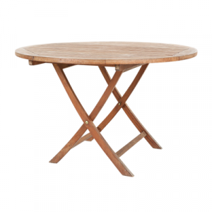 Rundtisch 120cm Ø Teakholz geölt