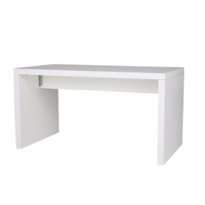 Brückensitztisch weiß 130cm x 70cm
