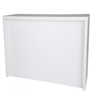 Brückenstehtisch, 200cm x 70cm, inkl. Verblendung