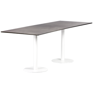 Sitztisch "Edition white" Outdoor Beton, 70x180 cm