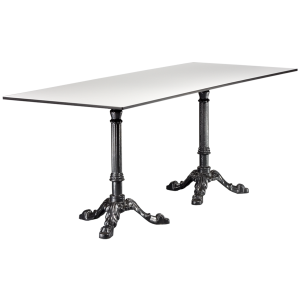 Sitztisch "Classic" Outdoor weiß, 70x180 cm