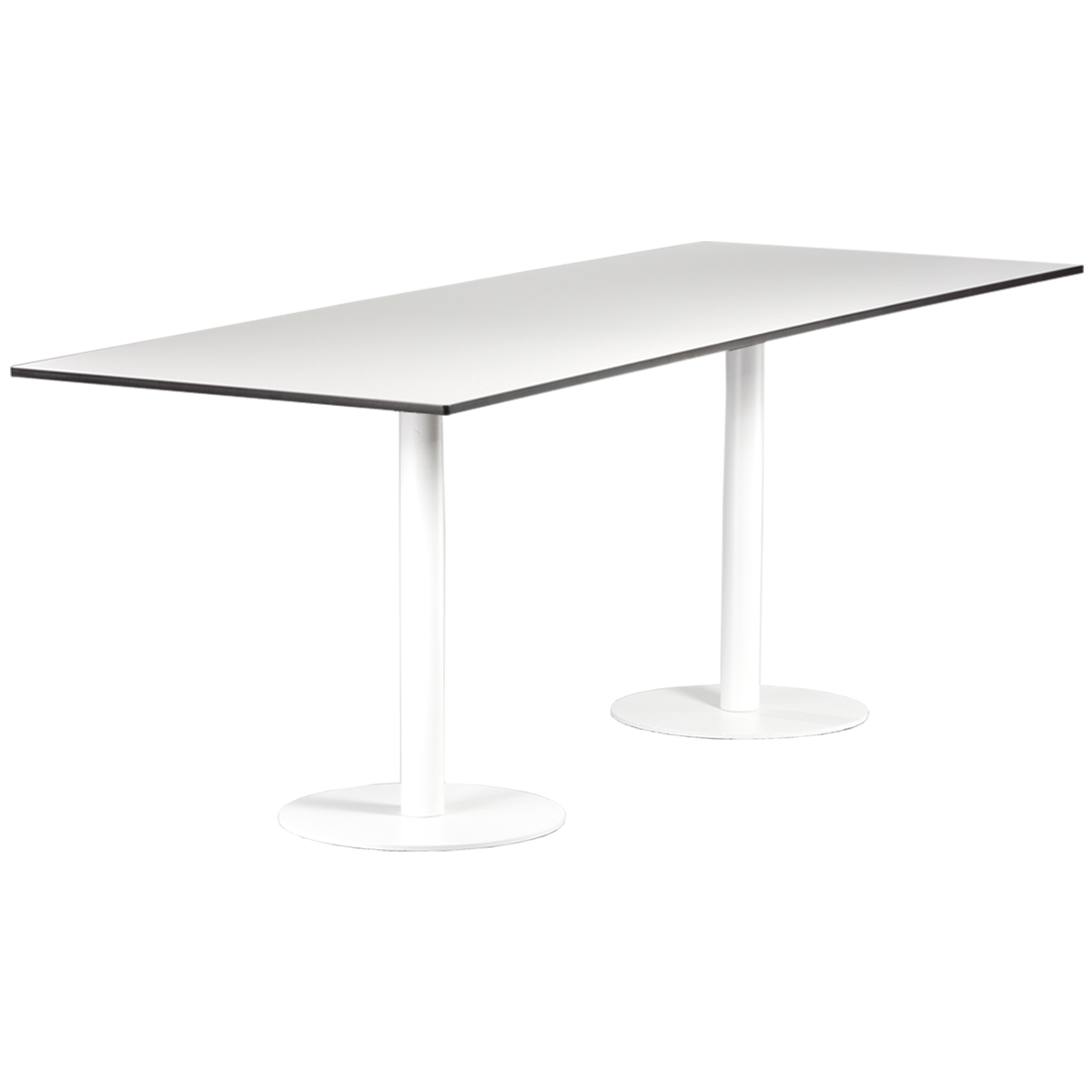 Sitztisch "Edition white" Outdoor weiß, 70x180cm