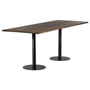 Sitztisch "Edition black" Industrieholz, 70x180 cm