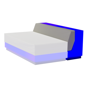 LED Lounge "Rückteil"