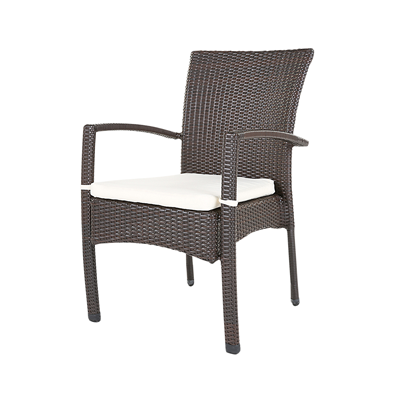 Polyrattanstuhl "Cappuccino"