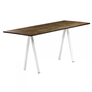 Sitztisch Ampere "Edition white" Industrieholz, 70x180 cm