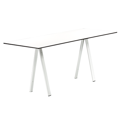 Sitztisch Ampere "Edition white" Outdoor weiß, 70x180cm