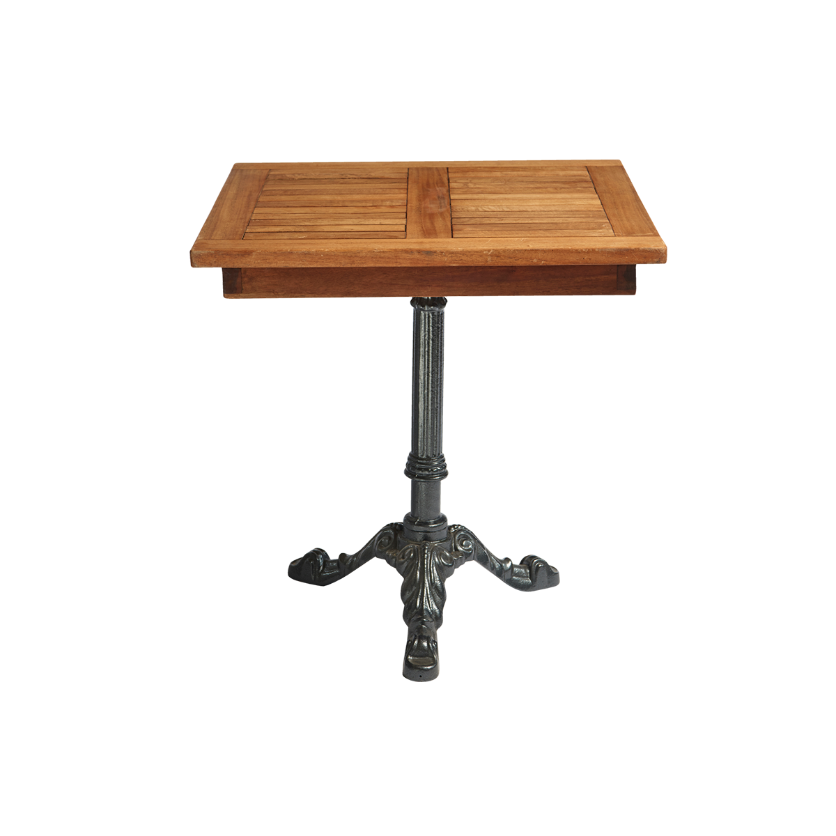 Sitztisch "Classic" Teakholz, eckig 70x70 cm