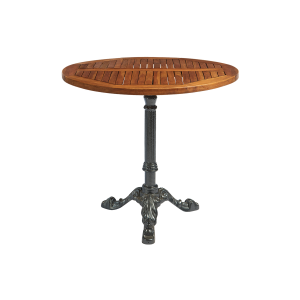 Sitztisch "Classic" Teakholz, rund