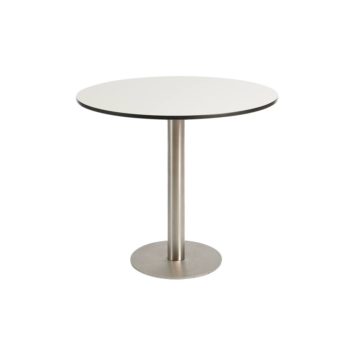 Sitztisch "Modern" Outdoor weiß, rund