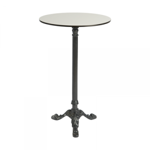 Stehtisch "Classic" Outdoor weiss, rund 70 cm