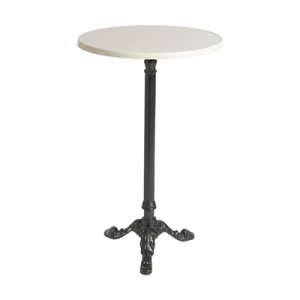 Stehtisch "Classic" Marmordekor, rund 70 cm