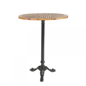 Stehtisch "Classic" Teakholz, rund 80 cm