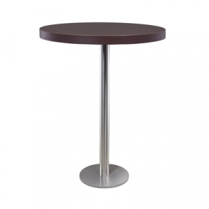 Stehtisch "Modern" dunkelbraun, rund 75 cm