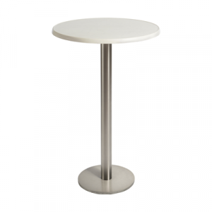 Stehtisch "Modern" Marmordekor, rund 70 cm