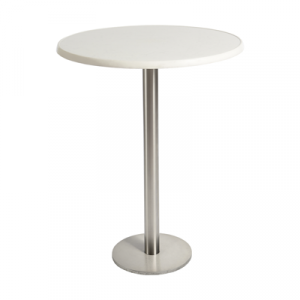 Stehtisch "Modern" Marmordekor, rund 85 cm