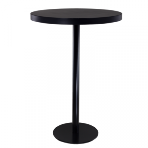 Stehtisch "Edition black" schwarz, 75cmØ
