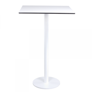 Stehtisch "Edition white" Outdoor weiß, 70cm x 70cm