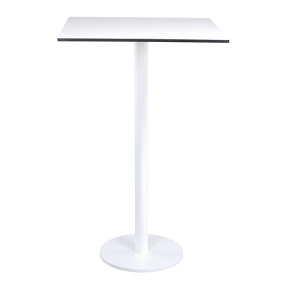 Stehtisch "Edition white" Outdoor weiß, eckig 70x70 cm