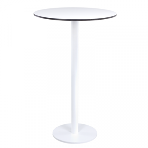Stehtisch "Edition white" Outdoor weiß, rund 70 cm