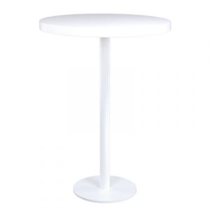 Stehtisch "Edition white" weiß, 75cmØ